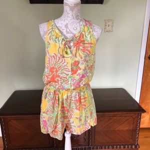 Lilly Pulitzer for target challis yellow romper